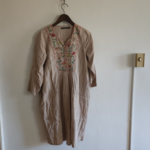 Gudrun Sjödén Swedish Design Linen Dress - Picture 11 of 11